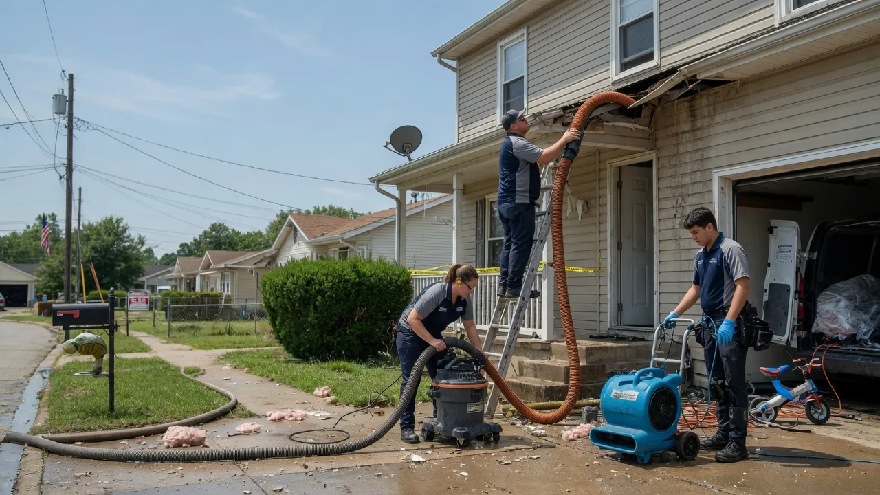 Water Damage Restoration in Meally, KY near me